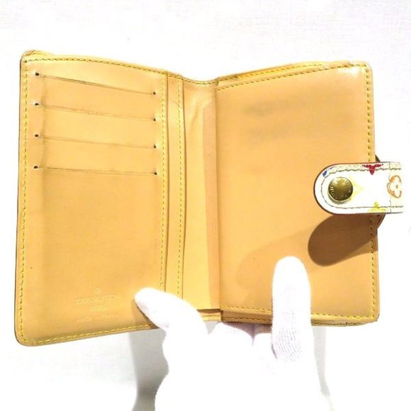 LOUIS VUITTON Monogram Multicolor Portomone Bier Viennois M92987 Clasp Wallet Bi - Picture 2 of 9